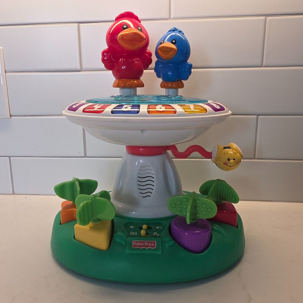 Fisher Price Bird Bath Toy Laugh And Learn - Complete & Working!